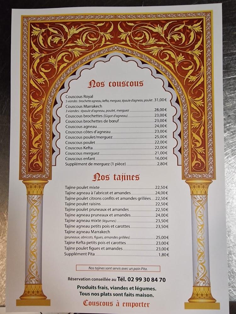 Le Marrakech - Menu Image 3